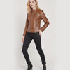 European And American Leather Jacket