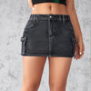 Harper Denim Mini Skirt
