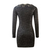 Aurelia Twilight Lace Sequin Dress