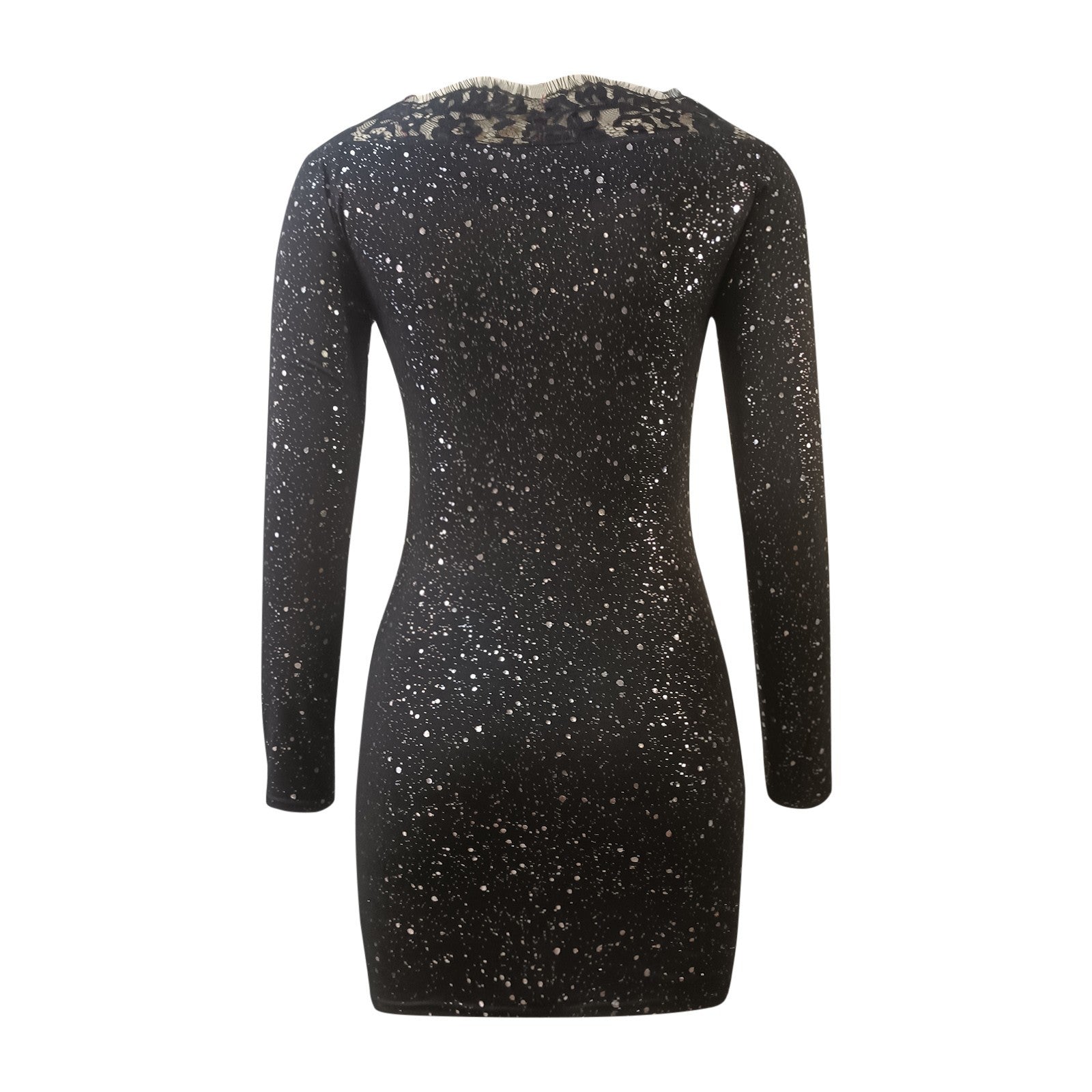 Aurelia Twilight Lace Sequin Dress