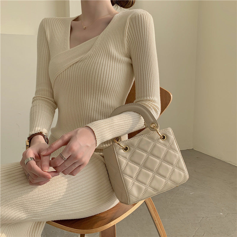 Ivanna Knit Layered Dress Set