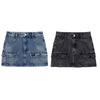 Raven  Denim Mini Skirt