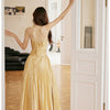 Golden Petal Dress