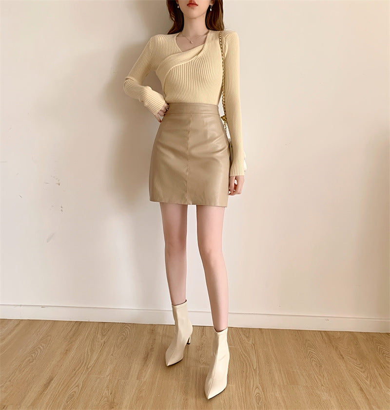 Ivanna Knit Layered Dress Set