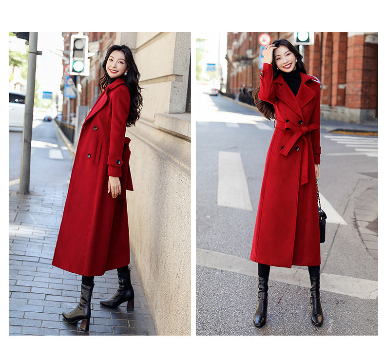 Monrovia Suit Collar Trench Coat