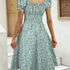 Vintage Fleur Midi Dress"