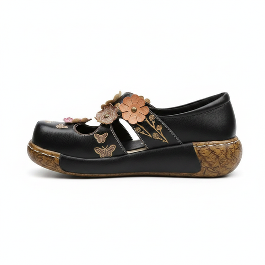 Boho Bloom Comfort Clogs