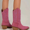 Pink Stardust Cowgirl Fashion Boots