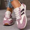 Retro Lavender Rush Sneakers