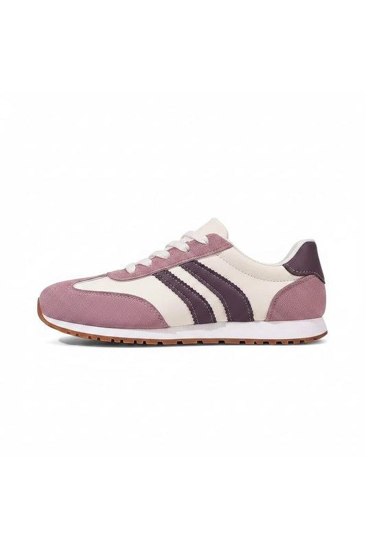 Retro Lavender Rush Sneakers