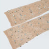 Rhinestone Mesh Long Gloves