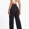 Rough Around the Edges Distressed Wide-Leg Jeans