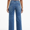 Rough Around the Edges Distressed Wide-Leg Jeans