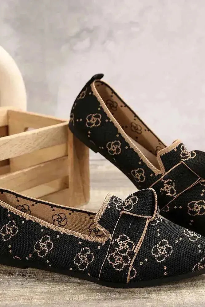 Runway Romance Slip Flats