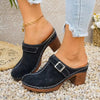 Rustic Charm Mule Clogs