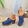 Rustic Charm Mule Clogs
