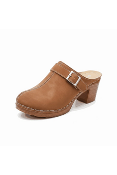 Rustic Charm Mule Clogs