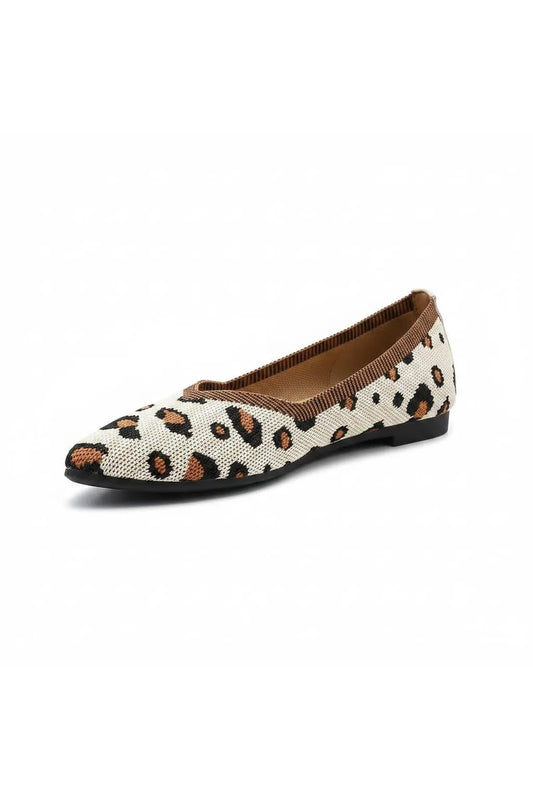 Rustic Leopard Luxe Flats