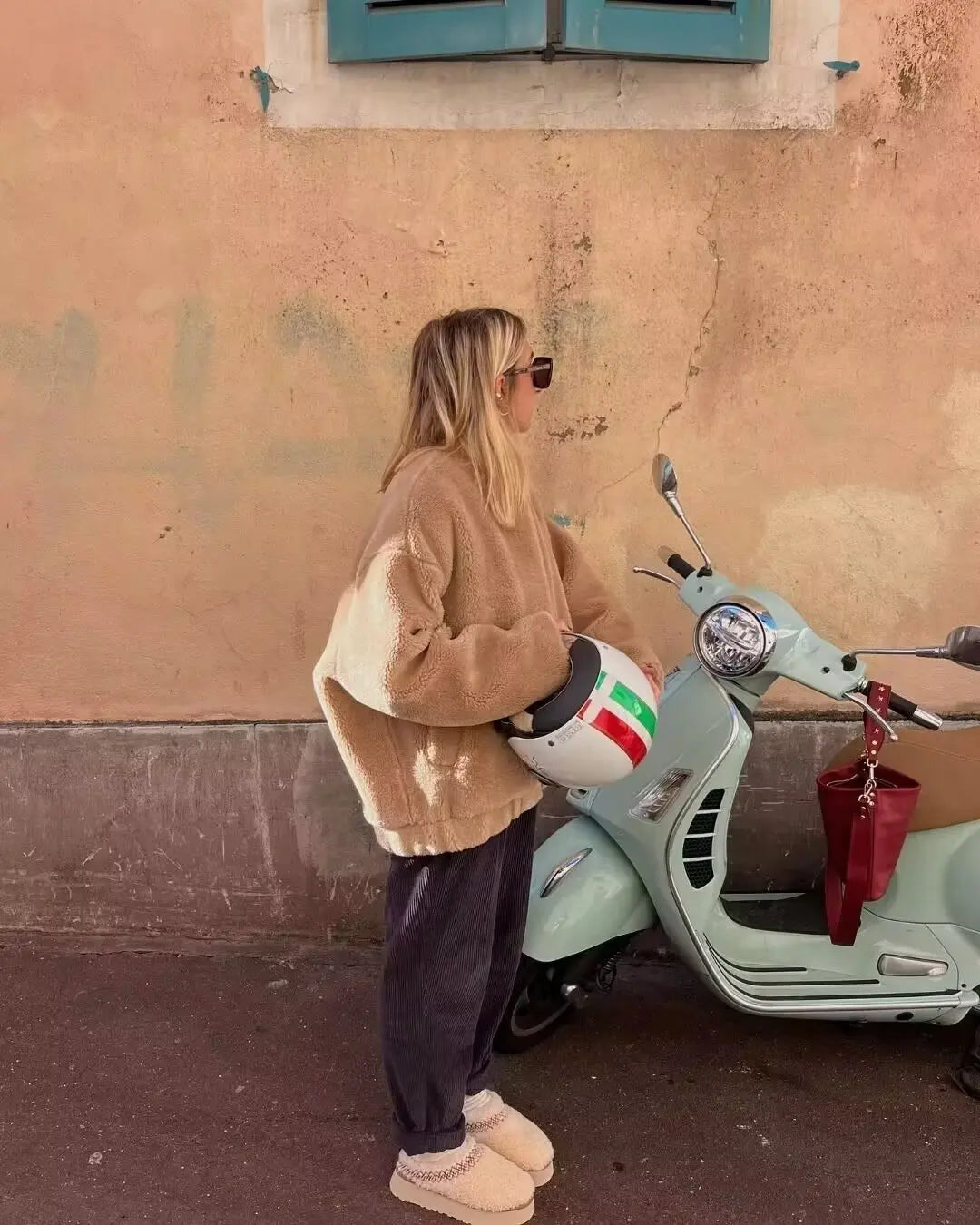 Stay Cozy  Bomber Jacket