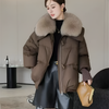 Candy Fauxfur Puffer Jackets