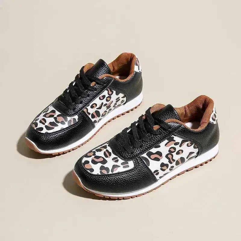 Safari Chic Retro Runner Sneakers