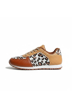 Safari Chic Retro Runner Sneakers