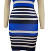 MetroMuse Striped Power Dress