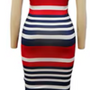 MetroMuse Striped Power Dress