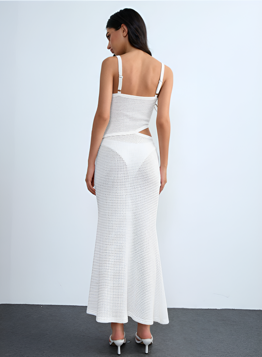 Sweet Escape Backless Maxi Dress