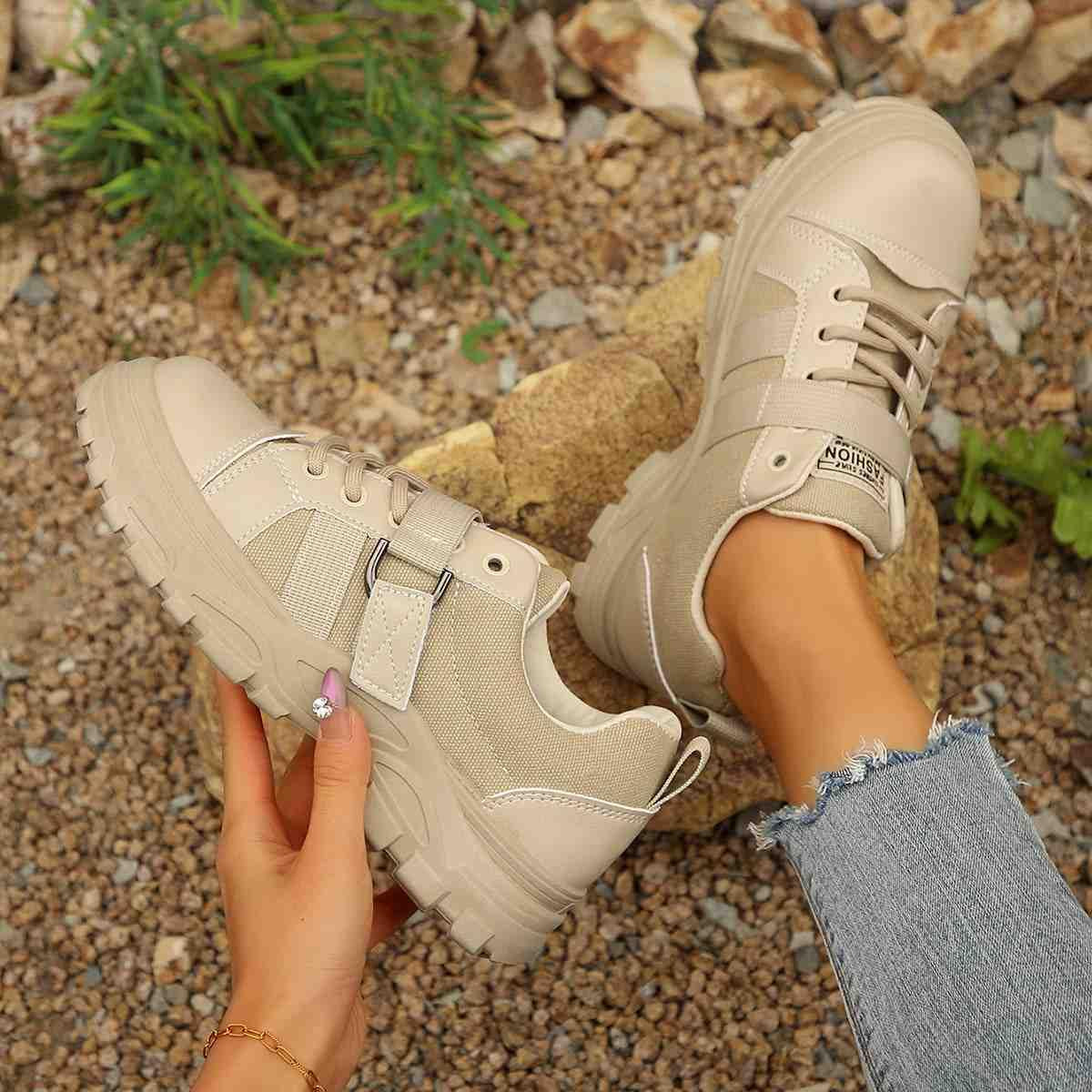 Shadow Rebel Platform Sneakers