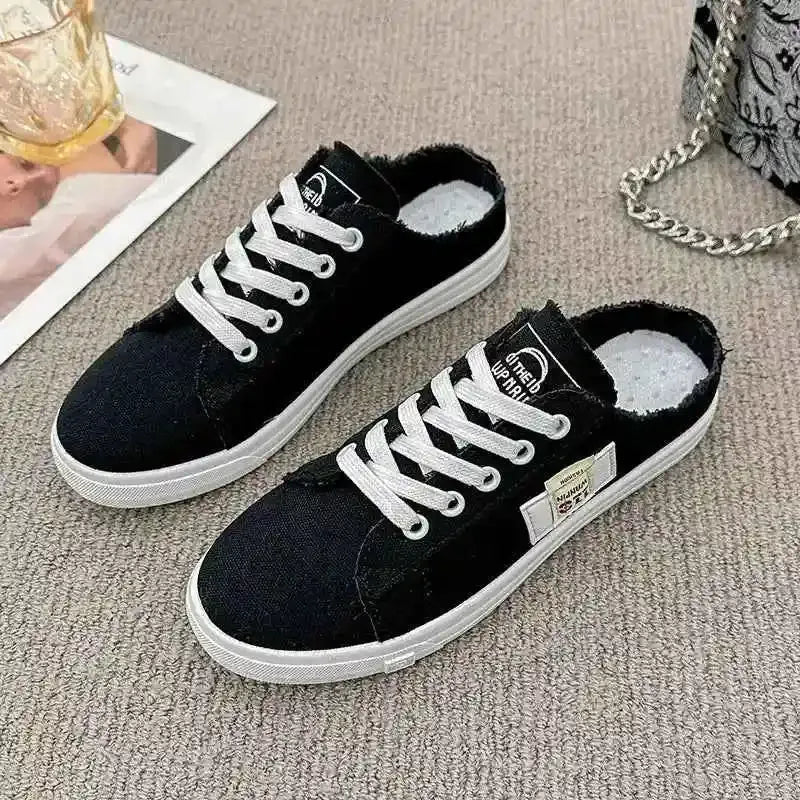 Skyline Chill Backless Denim Sneakers