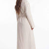 Slow Sunday Tie-Waist Striped Maxi Dress