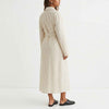 Slow Sunday Tie-Waist Striped Maxi Dress