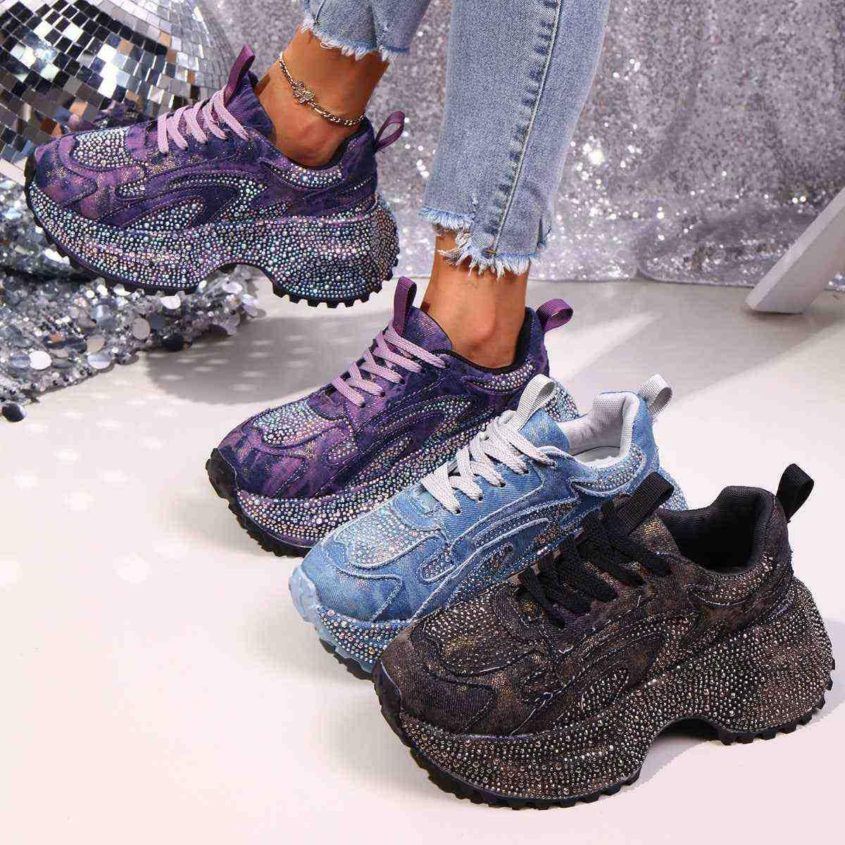Starlight Drip Chunky Sneakers