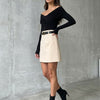 Executive Temptation Off-Shoulder Bodysuit