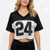 Varsity MVP Mesh Crop Jersey 24 Top