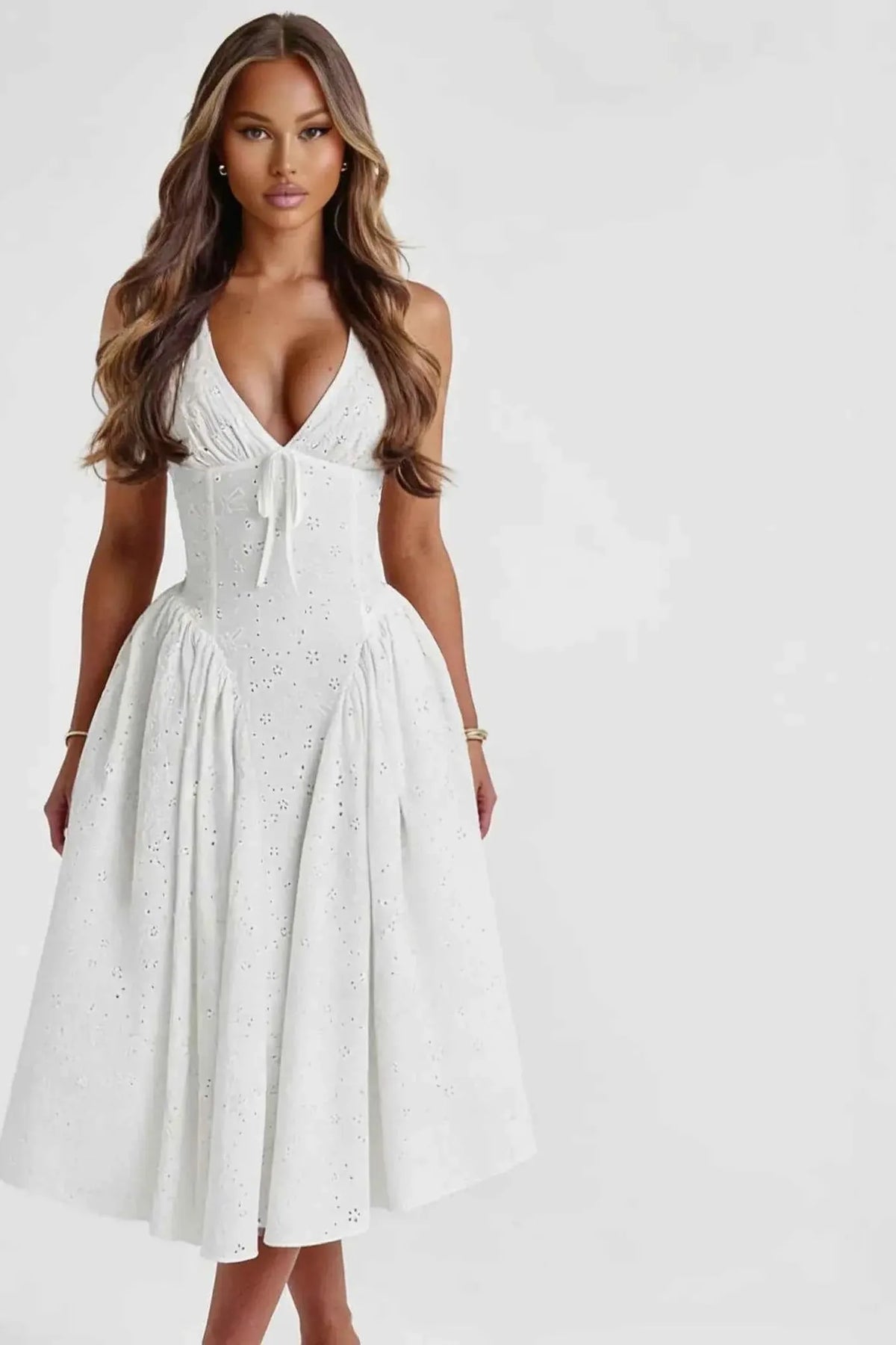 The Bridal Bloom In A Sheer Fabric