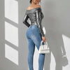 Graphite Goddess Moment Off-Shoulder Bodysuit