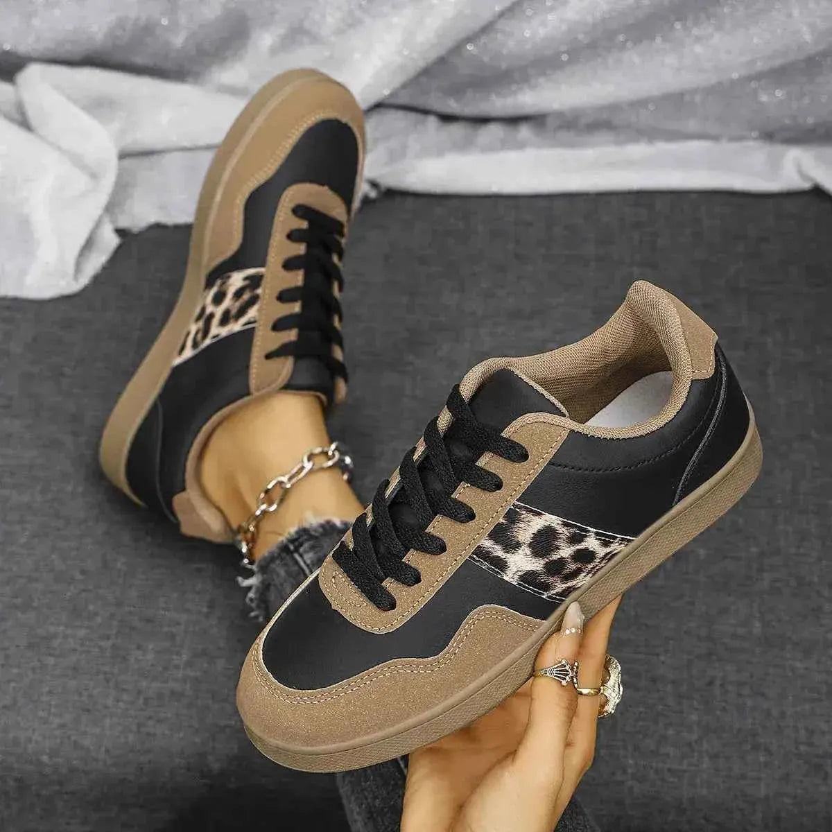 Too Fierce For Ordinary Leopard Sneakers
