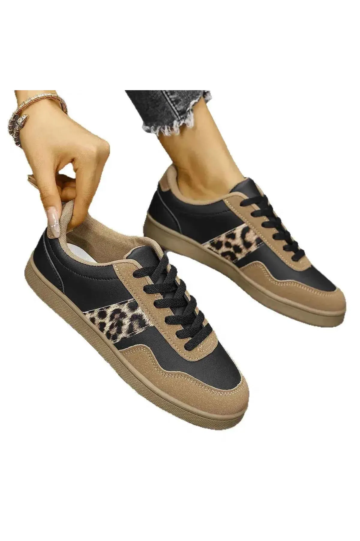 Too Fierce For Ordinary Leopard Sneakers