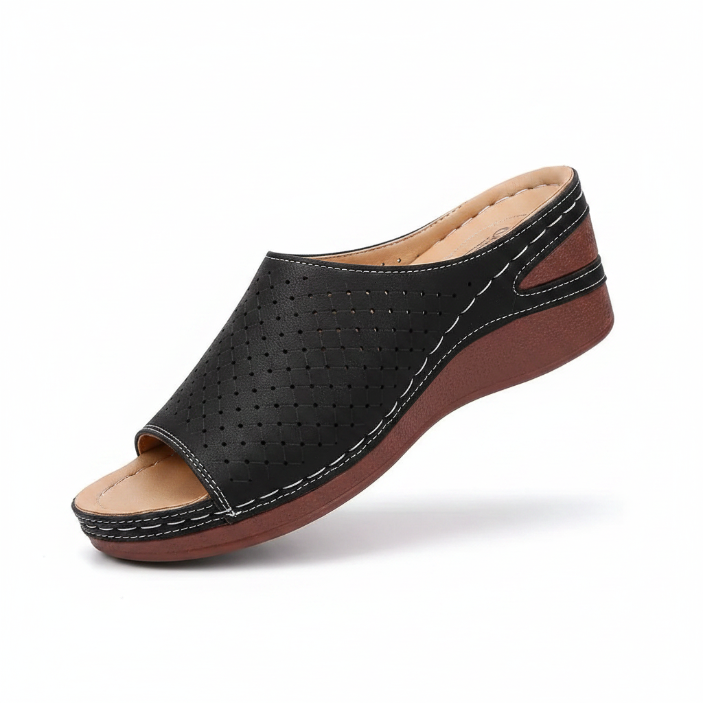 Desert Breeze Comfort Open Toe Wedges
