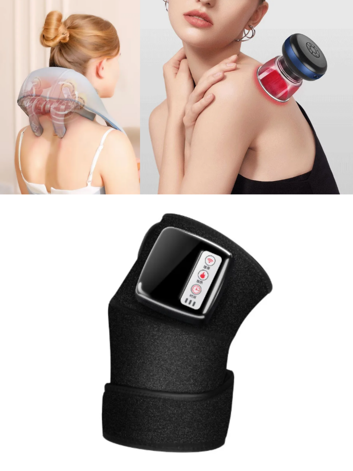 Electric Infrared Heating Knee Massager Wrap - Elbow Joint Therapy Machine for Pain Relief