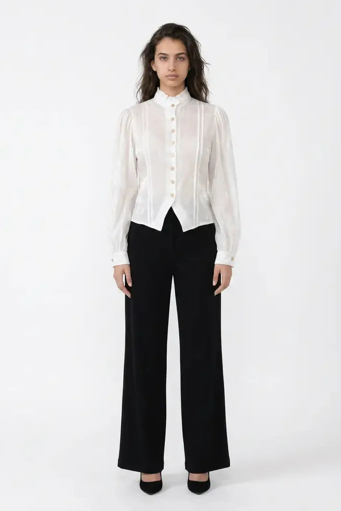 Victorian Angels Button-up Top