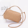 Embossed Faux Leather Camera Bag