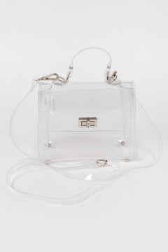 Transparente Ein-Griff-Clutch 
