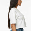 Women's Premium Short Sleeve Round Neck Basic Crop Top