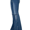 Side Street Cargo-Flare High-Rise Jeans