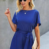 On the Go Waist Tie Loose Romper