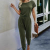 Anywhere Attire Slant Shoulder Jumpsuit