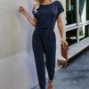 Anywhere Attire Slant Shoulder Jumpsuit